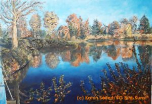 Herbst am Maschinenteich, Sanssouci, Italienisches Flair, Katrin Seifert
