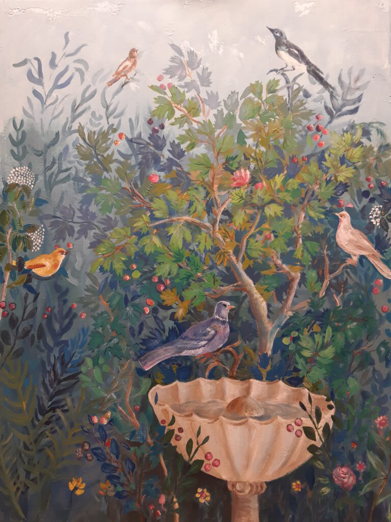 Katrin Seifert, Wandbilder, Acryl, Leinwand
