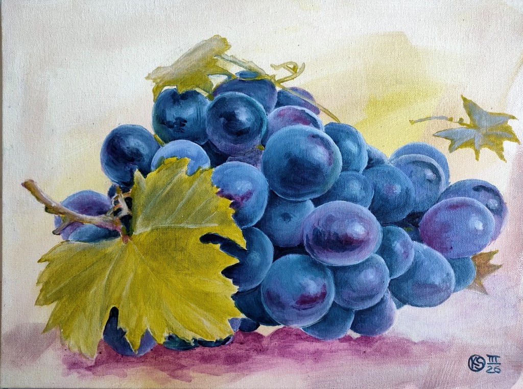 Weintraube, Acryllasur